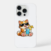 Cool Summer Cat iPhoneケース (裏面)