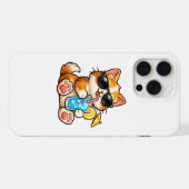 Cool Summer Cat iPhoneケース (裏面横)