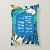 Cool summer holiday pillow  アクセントクッション (正面(垂直))