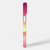 Cool Summer Pineapple with Pink Sunglasses - Happy Case-Mate iPhoneケース (裏面 / 右)