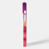 Cool Summer Pineapple with Pink Sunglasses - Happy Case-Mate iPhoneケース (裏面 / 左)