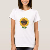 Cool Sunflower Vibes Tシャツ (正面)