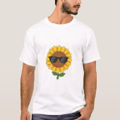 Cool Sunflower Vibes Tシャツ (正面)