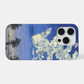 Cool Sunset Painting Phone Case iPhoneケース (裏面横)