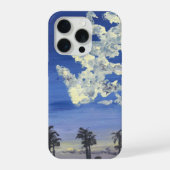 Cool Sunset Painting Phone Case iPhoneケース (裏面)
