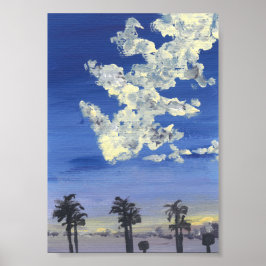 Cool Sunset Print Value Poster  ポスター