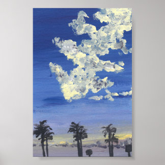 Cool Sunset Print Value Poster  ポスター