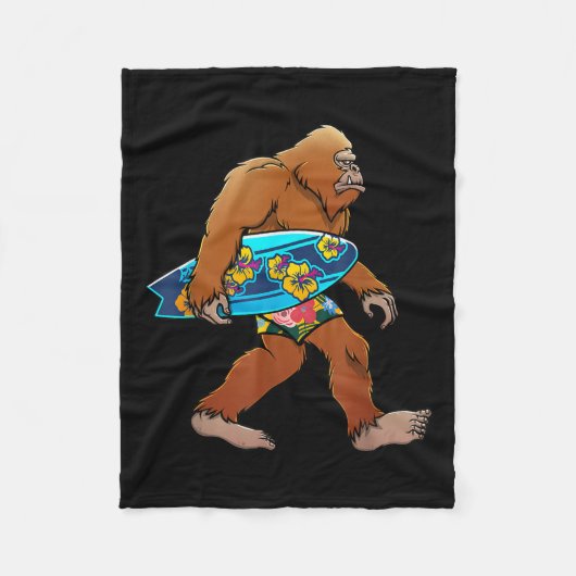 Cool Surfing Design For Men Women Surfer Surf Surf フリースブランケット (正面)