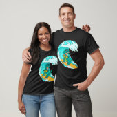 Cool Surfing Design for Men Women Surfer Surf Surf Tシャツ (ユニセックス)