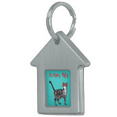 Cool Tabby Cat You Are One Cool Cat Cats ペットネームタグ (正面右)