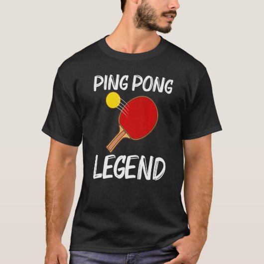 Cool Table Tennis For Men Women Ping Pong Sport Pl Tシャツ (正面)