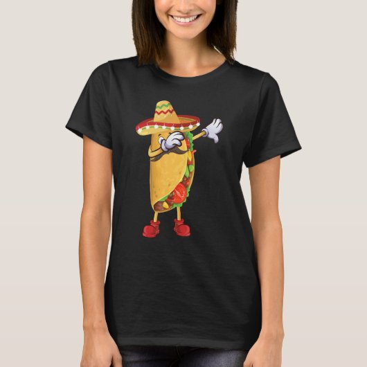 Cool Taco For Men Women Cinco De Mayo Fiesta Mexic Tシャツ (正面)