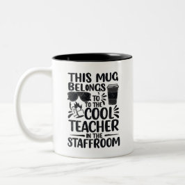Cool Teacher Staffroom Mug ツートーンマグカップ
