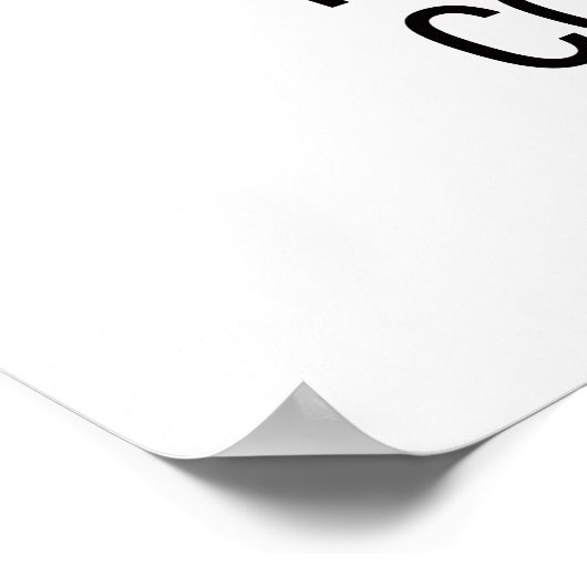 Cool Text Graphic Success Affirmation Word TextArt ポスター (角)