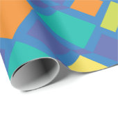 Cool Tone checkerboard Kid's   ラッピングペーパー (ロールコーナー)