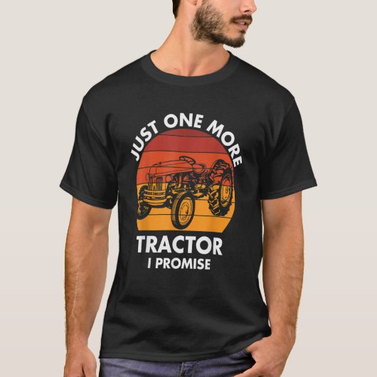 Cool Tractor For Men Women Farming Truck Farmer Tr Tシャツ (正面)