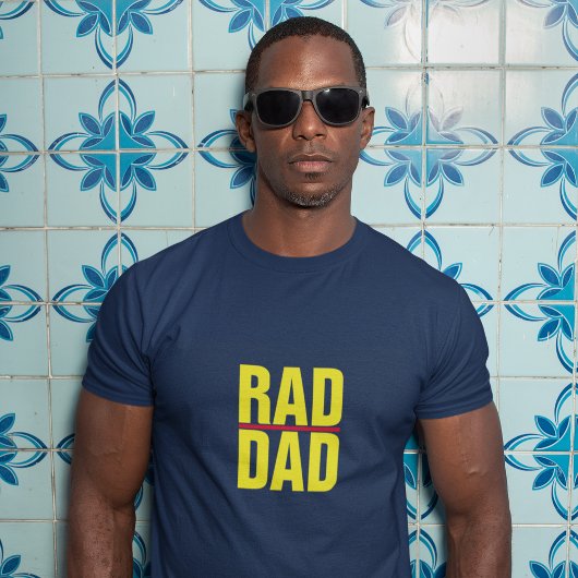 Cool Trendy RAD DAD | 父の日 Tシャツ