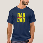 Cool Trendy RAD DAD | 父の日 Tシャツ (正面)