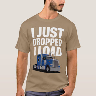 Cool Truck Driver Art for Men Women Big Rig Traile Tシャツ