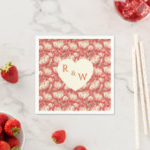 Cool Tulip Themed Backyard Wedding スタンダードカクテルナプキン (インサイチュ)