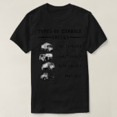 Cool Types of Garbage Trucks  Tシャツ (デザイン正面)