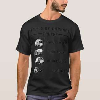 Cool Types of Garbage Trucks Tシャツ