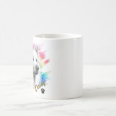 Cool Typography Name Pet's Simple Modern  コーヒーマグカップ (中央)