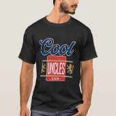 Cool Uncles Club For New Uncle Father's Day Uncle  Tシャツ (正面)