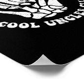 Cool Uncles Club Uncle Cke Birthday Father's Day  ポスター (角)