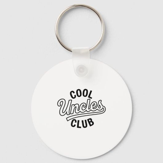 Cool Uncles Club Uncle Ever Funny Cket Fathers Day キーホルダー (正面)