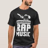 Cool Underground Rap Music Rap Tシャツ (正面)