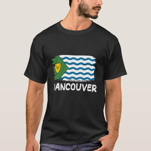 Cool Vancouver Flag 1 Tシャツ (正面)
