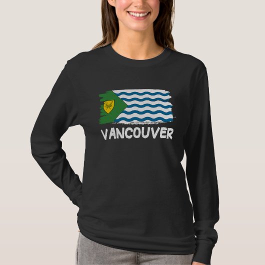 Cool Vancouver Flag Tシャツ (正面)
