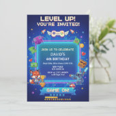 Cool Video Games 6th Birthday Party 招待状 (スタンド正面)