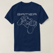 Cool Video Games Funny Gamers Gaming Console Game Tシャツ (デザイン正面)