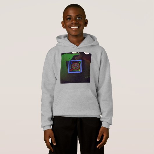 Cool View! - Boy's Hoodie (正面フル)