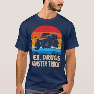 Cool Vintage Retro Monster Truck Tシャツ
