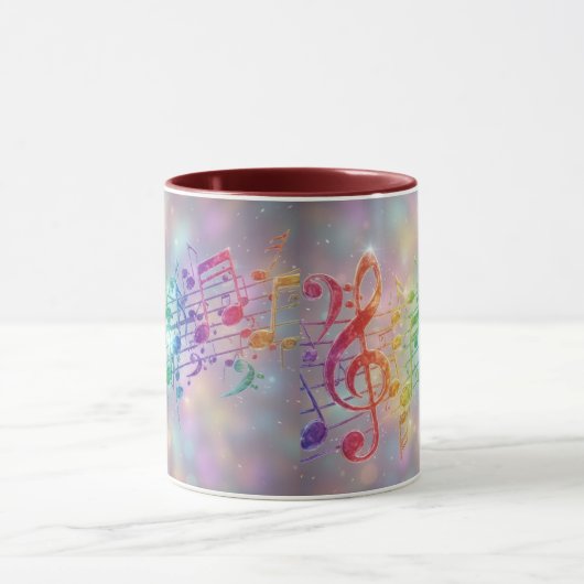 Cool Vintage Sharps and Flats マグカップ (中央)