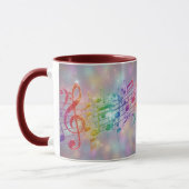 Cool Vintage Sharps and Flats マグカップ (左)