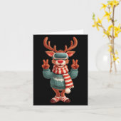 Cool Virtual Reality Reindeer Costume For Adults A カード (黄色い花)