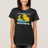 Cool Wakeboarding For Men Women Wakeboard Wakeboar Tシャツ (正面)