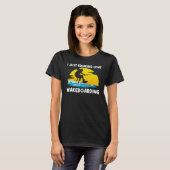 Cool Wakeboarding For Men Women Wakeboard Wakeboar Tシャツ (正面フル)
