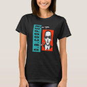 Cool Wanted D B Cooper Sketch Cryptid Urban Legend Tシャツ (正面)