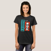 Cool Wanted D B Cooper Sketch Cryptid Urban Legend Tシャツ (正面フル)