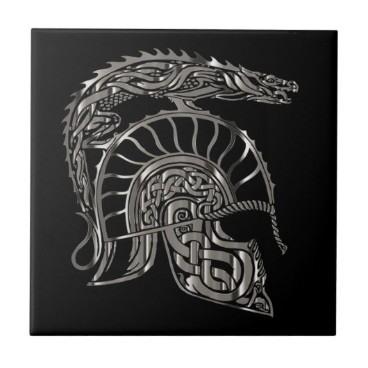 Cool Warrior Metallic Dragon Helmet タイル (正面)