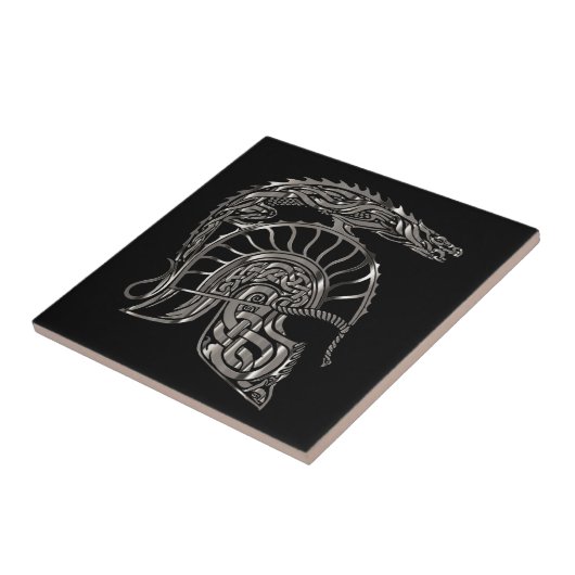 Cool Warrior Metallic Dragon Helmet タイル (側面)
