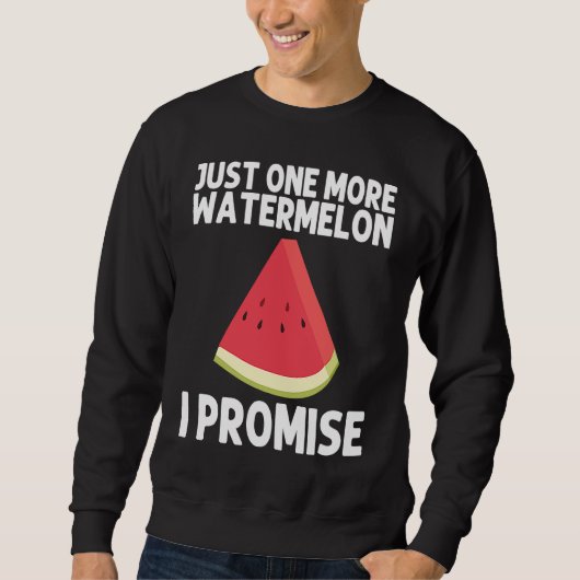 Cool Watermelon  For Men Women Red Melon Fruit Bev スウェットシャツ (正面)
