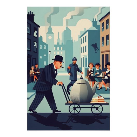 Cool Winston Churchill  ポスター (正面)