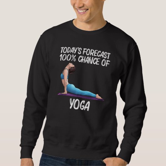Cool Yoga For Men Women Yogi Physical Exercise The スウェットシャツ (正面)