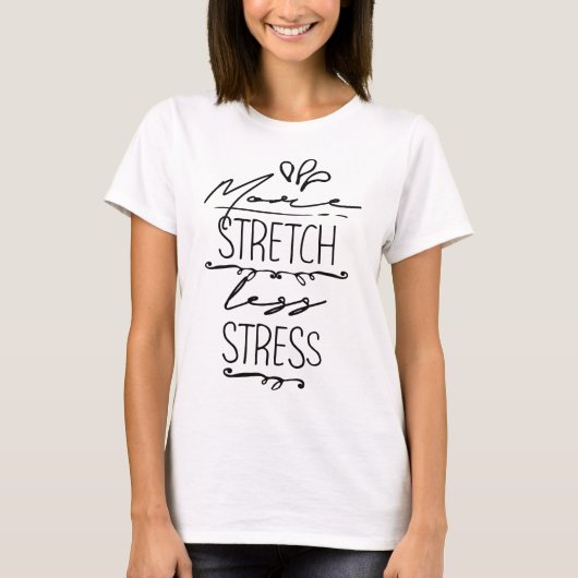 Cool Yoga Training Outfit Tシャツ (正面)